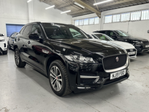 2019 Jaguar F-Pace 2.0 D180 R-Sport in Black — image 2