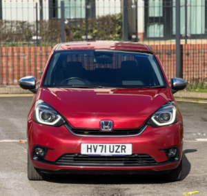 2022 Honda Jazz 1.5 H I-Mmd Ex Hatchback 5dr Petrol Hybrid Ecvt Euro 6 (s/s) (109 Ps) in Red — image 2