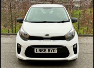 2018 Kia Picanto 1.0 1 Hatchback 5dr Petrol Manual Euro 6 (66 Bhp) in White — image 2