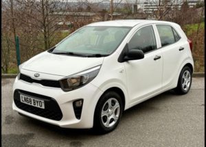 2018 Kia Picanto 1.0 1 Hatchback 5dr Petrol Manual Euro 6 (66 Bhp) in White — image 3