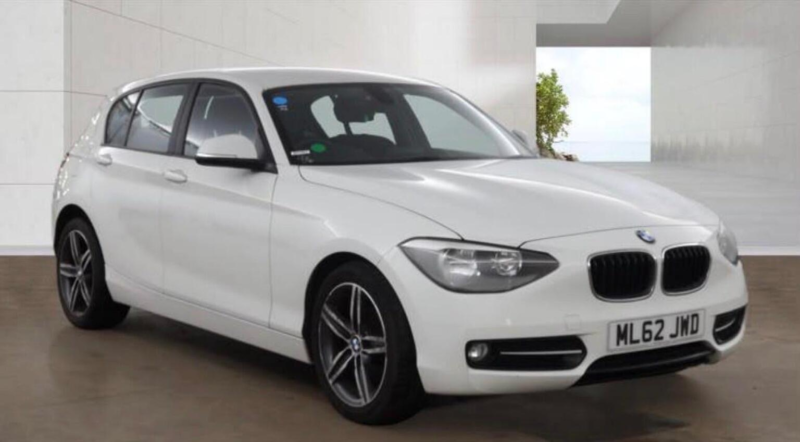 2012 BMW 1 Series 2.0 116d Sport Euro 5 (s/s) 5dr in White — image 1