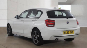 2012 BMW 1 Series 2.0 116d Sport Euro 5 (s/s) 5dr in White — image 2