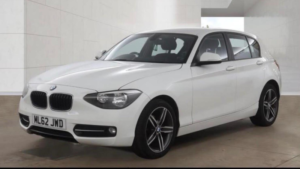 2012 BMW 1 Series 2.0 116d Sport Euro 5 (s/s) 5dr in White — image 3