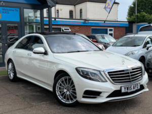 2015 Mercedes-Benz S Class 3.0 S350d V6 Amg Line G-Tronic+ Euro 6 (s/s) 4dr in White — image 1