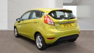 2013 Ford Fiesta 1.0 T Ecoboost Zetec Yellow 5dr 1 Owner+rare Colour+low Tax+10 Stamps in Yellow — image 2