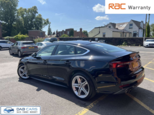 2018 Audi A5 2.0 Tdi Ultra S Line Sportback S Tronic Euro 6 (s/s) 5dr in Black — image 5