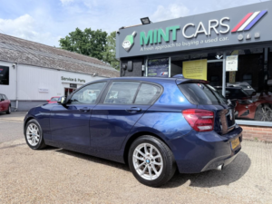 2014 BMW 1 Series 1.6 116d Efficientdynamics 5-Door in Blue — image 7