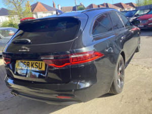 2019 Jaguar Xf 2.0d R-Sport Sportbrake Auto Euro 6 (s/s) 5dr in Black — image 4