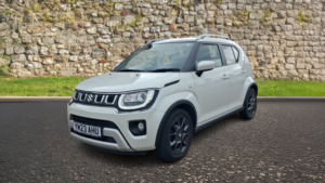 2023 Suzuki Ignis 1.2 Dualjet Mhev Sz-T Hatchback 5dr Petrol Hybrid CVT Euro 6 (s/s) (83 Ps) in White — image 3