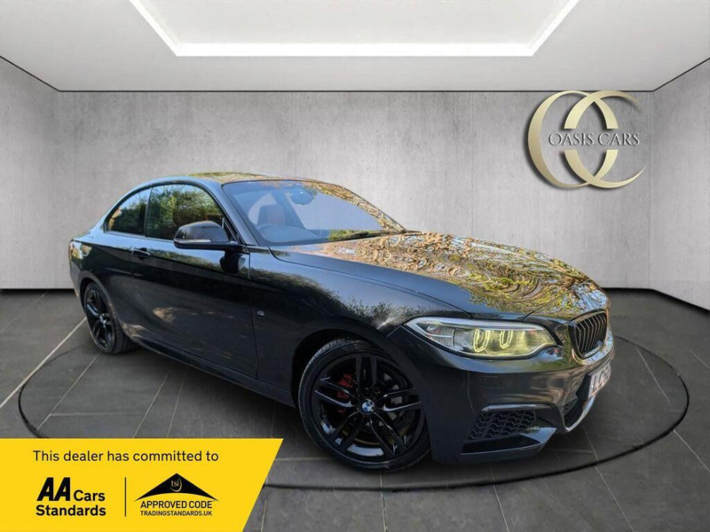 2016 BMW 2 Series 1.5 218i M Sport Auto Euro 6 (s/s) 2dr in Black — image 1