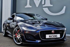 2022 Jaguar F-Type 5.0 V8 R-Dynamic P450 AWD in Blue — image 2