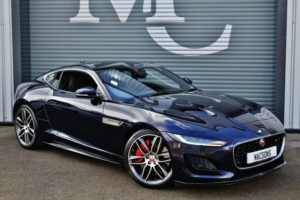 2022 Jaguar F-Type 5.0 V8 R-Dynamic P450 AWD in Blue — image 3