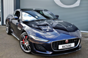 2022 Jaguar F-Type 5.0 V8 R-Dynamic P450 AWD in Blue — image 4