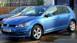 2015 Volkswagen Golf 1.4 Tsi Bluemotion Tech Match DSG Euro 5 (s/s) 5dr in Blue — image 3