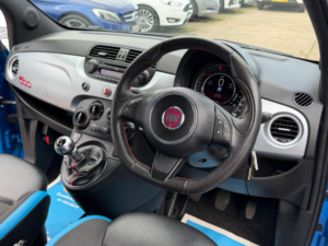 2014 Fiat 500 1.2 S Euro 6 (s/s) 3dr in Blue — image 3