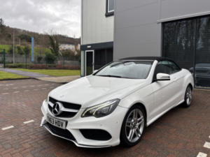 2013 Mercedes-Benz E Class 2.1 E220d Amg Line Edition in White — image 1