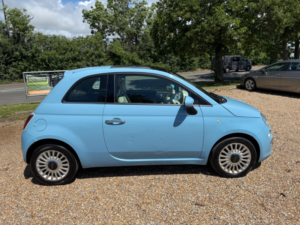 2014 Fiat 500 1.2 Lounge Hatchback 3dr Petrol Manual Euro 6 (s/s) (69 Bhp) Now Reserved in Blue — image 2