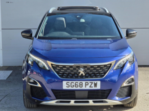2018 Peugeot 3008 1.5 Bluehdi Gt Line Premium Euro 6 (s/s) 5dr in Blue — image 3