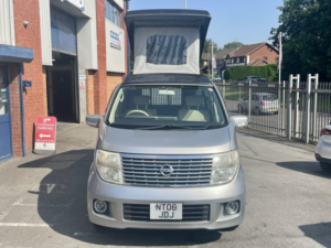 2021 Nissan Elgrand Camper Pop Top in Silver — image 2