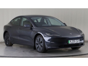 2025 Tesla Model 3 Long Range Auto Rwd 4dr in Grey — image 2