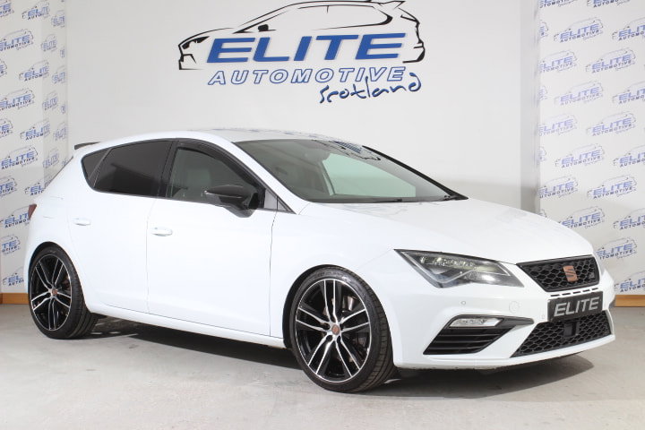 2019 SEAT Leon 2.0 Tsi Cupra 290 Hatchback 5dr Petrol DSG Euro 6 (s/s) (290 Ps) in White — image 1