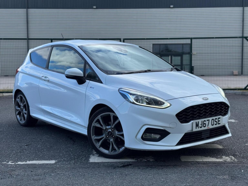 2017 Ford Fiesta 1.0t Ecoboost St-Line Euro 6 (s/s) 3dr in White — image 1