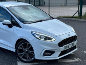 2017 Ford Fiesta 1.0t Ecoboost St-Line Euro 6 (s/s) 3dr in White — image 2