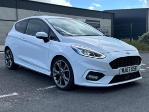 2017 Ford Fiesta 1.0t Ecoboost St-Line Euro 6 (s/s) 3dr in White — image 5