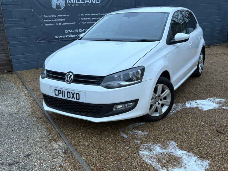 2011 Volkswagen Polo 1.4 Match in White — image 1