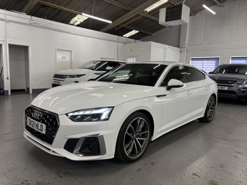 2021 Audi A5 2.0 Tdi 40 S Line in White — image 1