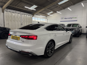 2021 Audi A5 2.0 Tdi 40 S Line in White — image 4