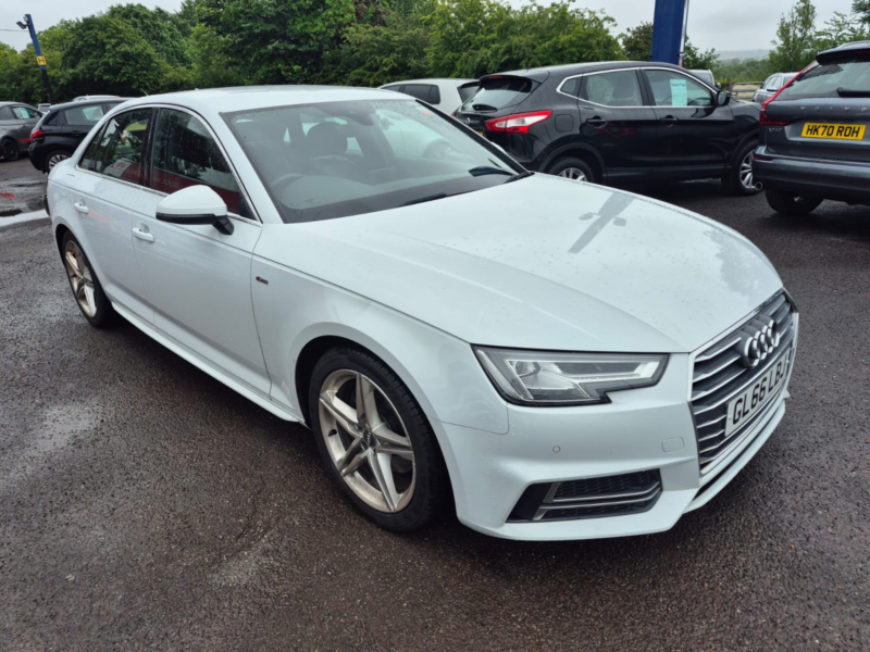 2016 Audi A4 2.0 Tdi S Line in White — image 1