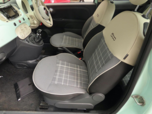 2017 Fiat 500 1.2 Lounge Euro 6 (s/s) 3dr in Green — image 3