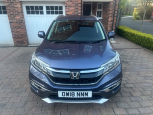 2018 Honda Cr-V 1.6 I-Dtec Se Plus Navi Euro 6 (s/s) 5dr in Blue — image 2