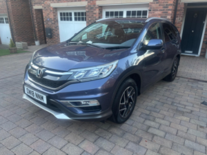 2018 Honda Cr-V 1.6 I-Dtec Se Plus Navi Euro 6 (s/s) 5dr in Blue — image 3