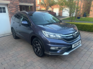 2018 Honda Cr-V 1.6 I-Dtec Se Plus Navi Euro 6 (s/s) 5dr in Blue — image 6