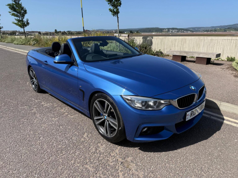 2016 BMW 4 Series 2.0 420i M Sport Auto Euro 6 (s/s) 2dr in Blue — image 1