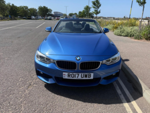 2016 BMW 4 Series 2.0 420i M Sport Auto Euro 6 (s/s) 2dr in Blue — image 2