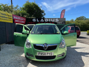 2009 Vauxhall Agila 1.2 16v Design Euro 4 5dr in Green — image 5
