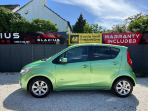 2009 Vauxhall Agila 1.2 16v Design Euro 4 5dr in Green — image 6