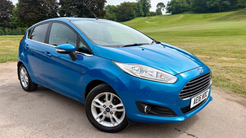 2016 Ford Fiesta 1.0t Ecoboost Zetec Euro 6 (s/s) 5dr in Blue — image 1