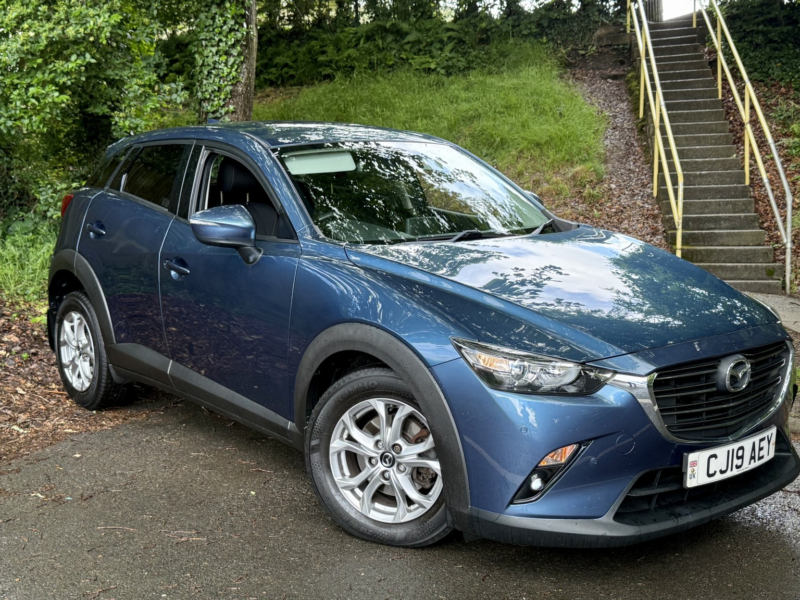 2019 Mazda Cx-3 2.0 Skyactiv-G Se-L Nav+1owner-2kys-Ulez-Dab-6spd*stunning Find!* in Blue — image 1