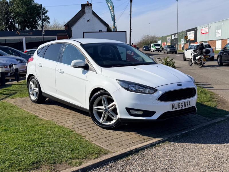 2015 Ford Focus 1.5 Tdci Zetec Euro 6 (s/s) 5dr in White — image 1
