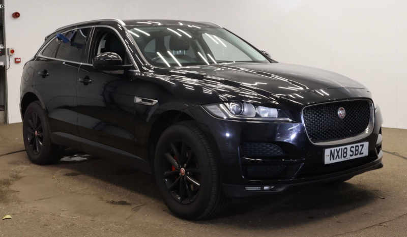 2018 Jaguar F-Pace 2.0 D165 Prestige Euro 6 (s/s) 5dr in Black — image 1