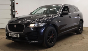 2018 Jaguar F-Pace 2.0 D165 Prestige Euro 6 (s/s) 5dr in Black — image 2