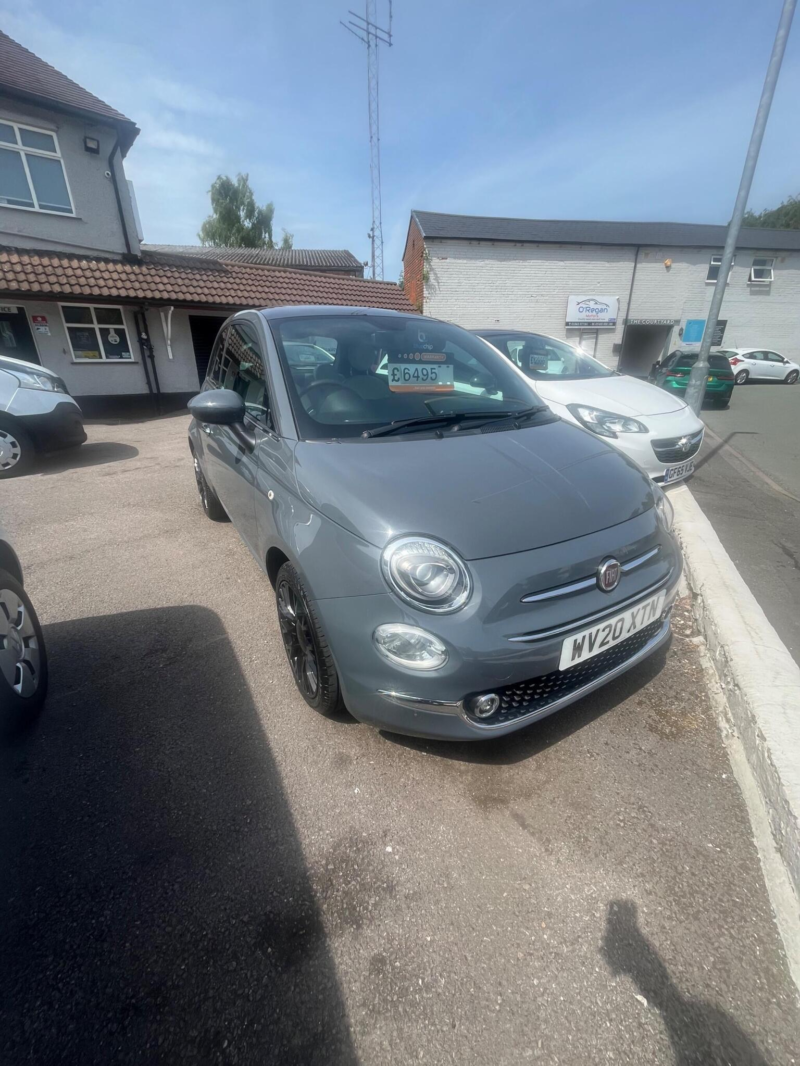 2020 Fiat 500 1.2 Star Euro 6 (s/s) 3dr in Grey — image 1