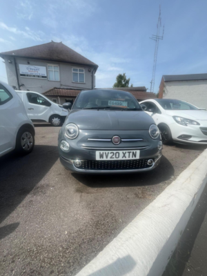 2020 Fiat 500 1.2 Star Euro 6 (s/s) 3dr in Grey — image 2