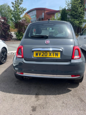 2020 Fiat 500 1.2 Star Euro 6 (s/s) 3dr in Grey — image 4