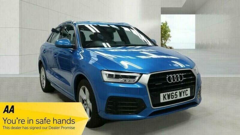 2016 Audi Q3 2.0 Tdi S Line S Tronic Quattro Euro 6 (s/s) 5dr in Blue — image 1
