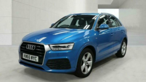 2016 Audi Q3 2.0 Tdi S Line S Tronic Quattro Euro 6 (s/s) 5dr in Blue — image 3